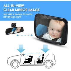 Peegel beebi nägemiseks autos GECA023 hind ja info | Autoistmete lisavarustus | kaup24.ee