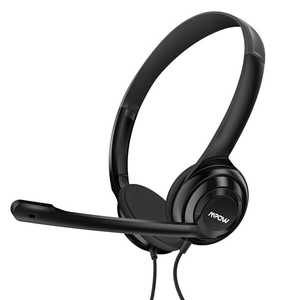 Juhtmega kõrvaklapid Kõrvaklapid mikrofoni ja 3,5 mm pistikuga, Y adapter  Mpow HC9, MPBH531A hind | kaup24.ee