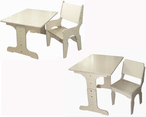 Регулируемые по высоте, столик и стульчик "Берёзка 3LK". цена и информация | Детские столы и стулья | kaup24.ee