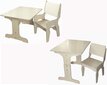 Reguleeritava kõrgusega laud ja tool "Kask 3LK". цена и информация | Laste lauad ja toolid | kaup24.ee