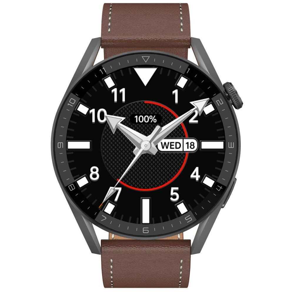 DT NO.1 DT3 Max Black Leather hind ja info | Nutikellad (smartwatch) | kaup24.ee