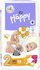 Mähkmed Happy Mini, 2. suurus (3-6 kg), 38 tk hind ja info | Happy Lapsed ja imikud | kaup24.ee