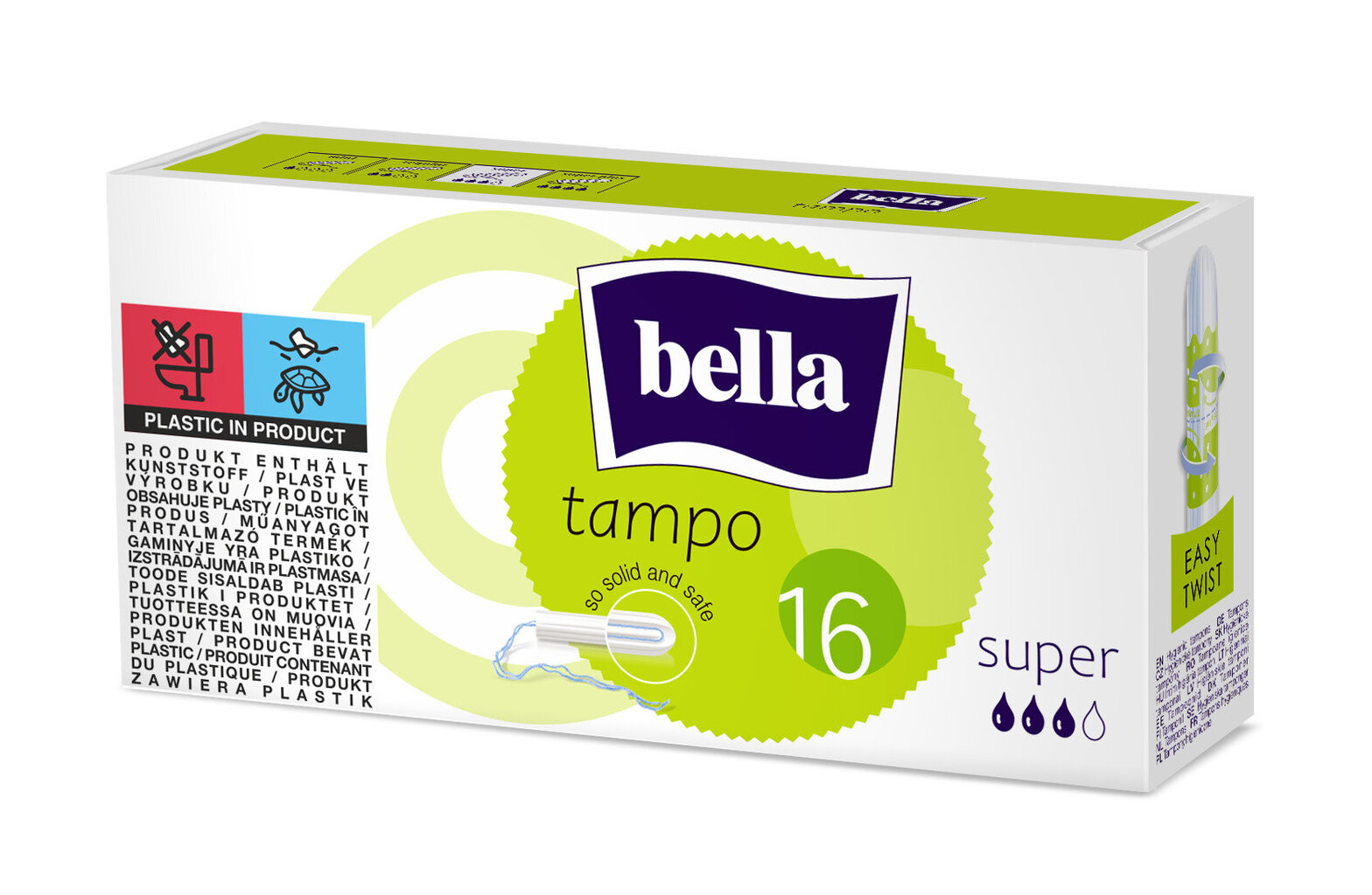 Tampoonid Bella Tampo Super, 16 tk hind ja info | Tampoonid, hügieenisidemed, menstruaalanumad | kaup24.ee