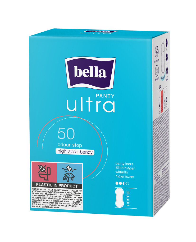 Pesukaitsmed Bella Panty Ultra Normal, 50 tk hind ja info | Tampoonid, hügieenisidemed, menstruaalanumad | kaup24.ee