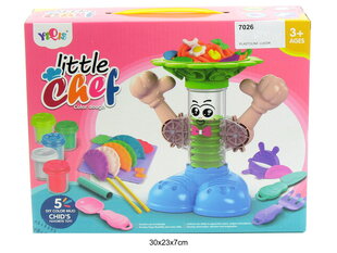 Набор пластилина с формочками Little Chef (7026) 2081 цена и информация | Развивающие игрушки и игры | kaup24.ee