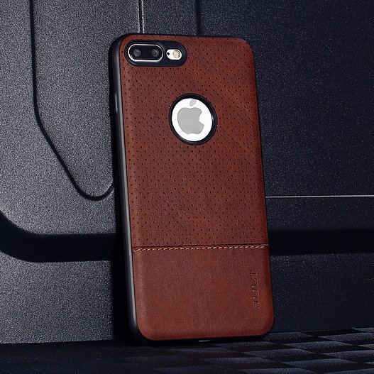 Qult Luxury Drop Back Case Silicone Case for Apple iPhone X Brown цена и информация | Telefoni kaaned, ümbrised | kaup24.ee