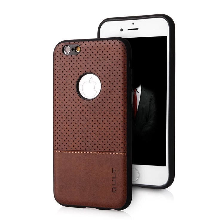 Qult Luxury Drop Back Case Silicone Case for Apple iPhone X Brown цена и информация | Telefoni kaaned, ümbrised | kaup24.ee