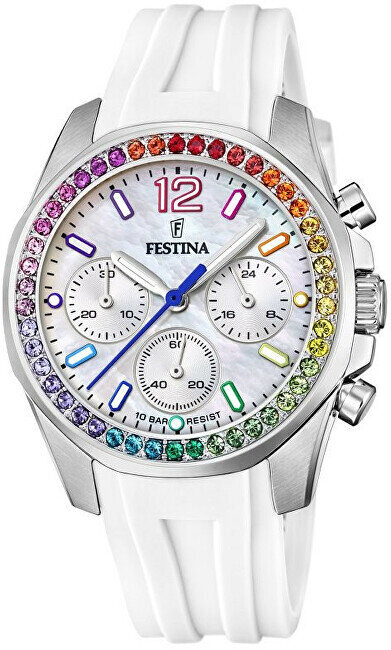 Festina Boyfriend Rainbow 20610/2 цена и информация | Naiste käekellad | kaup24.ee