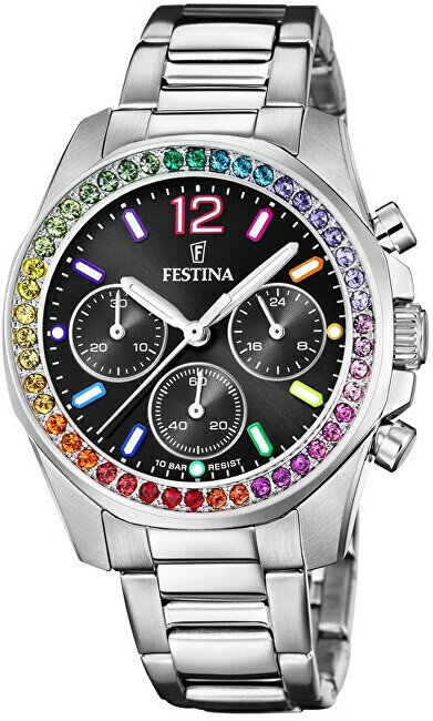 Festina Boyfriend Rainbow 20606/3 цена и информация | Naiste käekellad | kaup24.ee