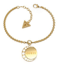 Guess Позолоченный браслет с кристаллами Moon Phases JUBB01198JWYG цена и информация | Женские браслеты | kaup24.ee