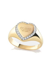 Guess Romantiline kullatud sõrmus Fine Heart JUBR01430JWYG hind ja info | Guess Ehted | kaup24.ee