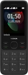 Nokia 150 Version 2020 Pleace Phone (2,4 дюйма, 4 МБ внутренней памяти (расширяется до 32 ГБ с помощью карты MicroSD), 4 МБ ОЗУ, двойная сима) Black цена и информация | Мобильные телефоны | kaup24.ee