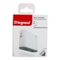 Legrand 2x2P + USB AC splitter valge / must hind ja info | USB jagajad, adapterid | kaup24.ee