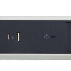 Legrand Kaitsepikendus 3x2PZ + USB A / C 1,5m цена и информация | Удлинители | kaup24.ee