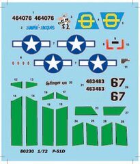 Hobby Boss Plastmudel P-51D Mustang IV hind ja info | Mudelautode kollektsioneerimine | kaup24.ee