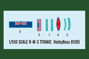 Hobby Boss Plastist mudel RMS Titanic hind ja info | Mudelautode kollektsioneerimine | kaup24.ee