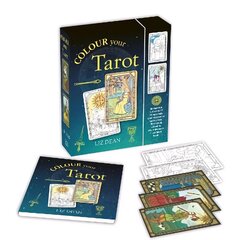 Colour Your Tarot: Includes a Full Deck of Specially Commissioned Tarot Cards, a Deck of Cards to Colour in and a 64-Page Illustrated Book UK edition hind ja info | Tervislik eluviis ja toitumine | kaup24.ee