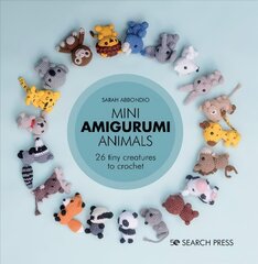 Mini Amigurumi Animals: 26 Tiny Creatures to Crochet цена и информация | Книги об искусстве | kaup24.ee