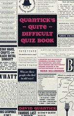 Quantick's Quite Difficult Quiz Book цена и информация | Развивающие книги | kaup24.ee