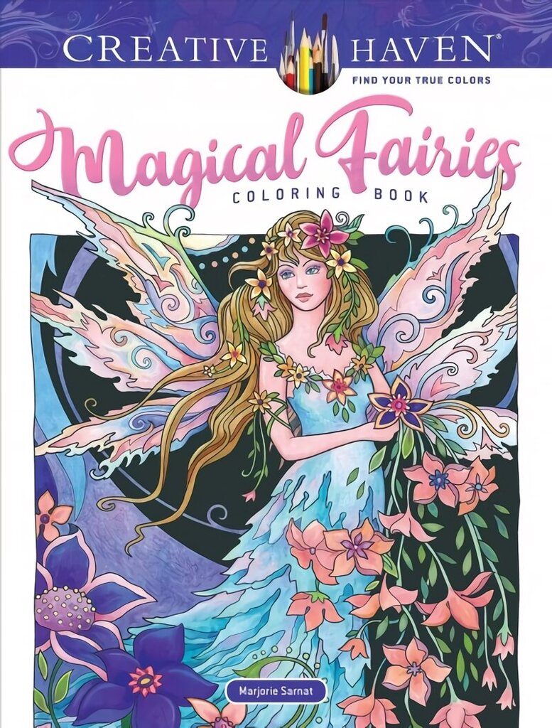 Creative Haven Magical Fairies Coloring Book цена и информация | Tervislik eluviis ja toitumine | kaup24.ee