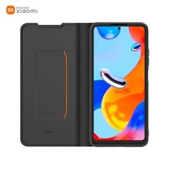 Telefoni kaaned Made for Xiaomi Book Case for Xiaomi Redmi Note 11 Pro 4G/5G Black hind ja info | Telefoni kaaned, ümbrised | kaup24.ee