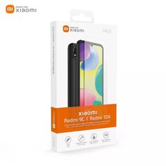 Made for Xiaomi TPU Cover + Tempered Glass for Xiaomi Redmi 9C/10A Black цена и информация | Чехлы для телефонов | kaup24.ee