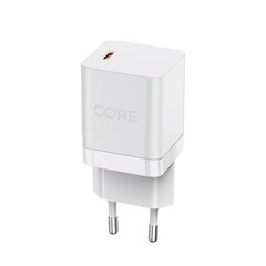 Laadija Forever Core Smart PD wall charger 1xUSB-C 20W hind ja info | Mobiiltelefonide laadijad | kaup24.ee