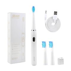 Elektriline hambahari Seago Sonic toothbrush SG-551 (white) hind ja info | Elektrilised hambaharjad | kaup24.ee