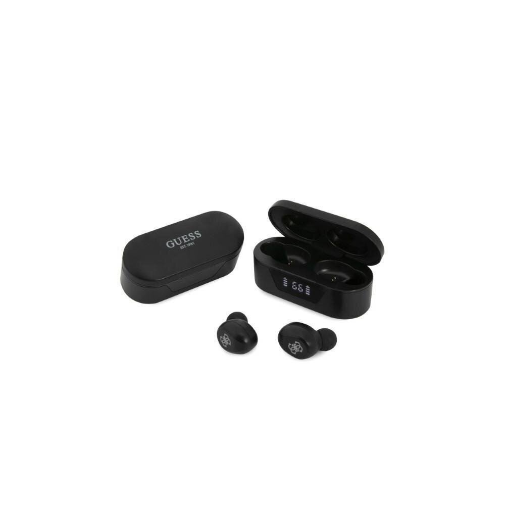 Kõrvaklapid Guess wireless earphones GUTWST31EK TWS Digital BT5 Classic Logo black hind ja info | Kõrvaklapid | kaup24.ee