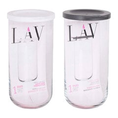 Klaasist purk LAV Duo 1,4 l (10 x 21 cm) цена и информация | Посуда и принадлежности для консервирования | kaup24.ee