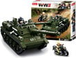 Plastkonstruktor Army WWII, 338 d M38-B0876 hind ja info | Klotsid ja konstruktorid | kaup24.ee