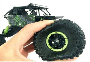 4WD Rock Crawler 1:18 2.4Ghz - roheline цена и информация | Игрушки для мальчиков | kaup24.ee