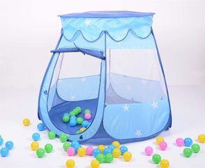 Игровая палатка с пластиковыми шариками, 105x90см, 100 шариков цена и информация | Детские игровые домики | kaup24.ee