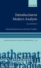 Introduction to Modern Analysis 2nd Revised edition hind ja info | Majandusalased raamatud | kaup24.ee