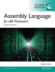 Assembly Language for x86 Processors, Global Edition 7th edition hind ja info | Majandusalased raamatud | kaup24.ee