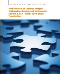 Fundamentals of Complex Analysis with Applications to Engineering, Science, and Mathematics: Pearson New International Edition 3rd edition hind ja info | Majandusalased raamatud | kaup24.ee