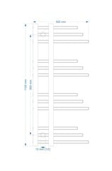 Электрический полотенцесушитель SS-013 цена и информация | Полотенцесушители | kaup24.ee