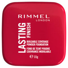 Kompaktpuuder Rimmel London Lasting Finish 10 g, 010 Latte hind ja info | Jumestuskreemid, puudrid | kaup24.ee