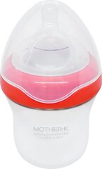 Mother-K silikoonist lutipudel, 180 ml punane цена и информация | Бутылочки и аксессуары | kaup24.ee