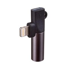 Akyga adapter AK-AD-63 Lightning (m) / Lightning (f) / Jack 3,5 мм цена и информация | Адаптеры и USB-hub | kaup24.ee