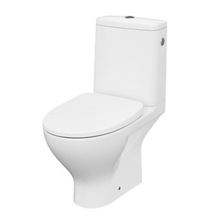 WC-pott Cersanit Compact 666 MODUO CO 010 koos aeglaselt sulguva kaanega цена и информация | WС-potid | kaup24.ee