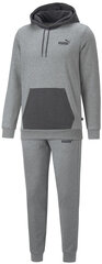 Meeste spordikostüüm Puma Hooded Sweat Suit Grey 670034 03 670034 03/L hind ja info | Puma Jalgratta tarvikud ja lisaseadmed | kaup24.ee