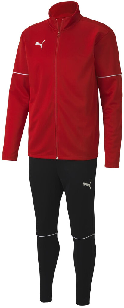 Poiste spordikostüüm Puma Teamgoal Tracksuit Black Red 656809 01 656809 01/176 hind ja info | Komplektid poistele | kaup24.ee