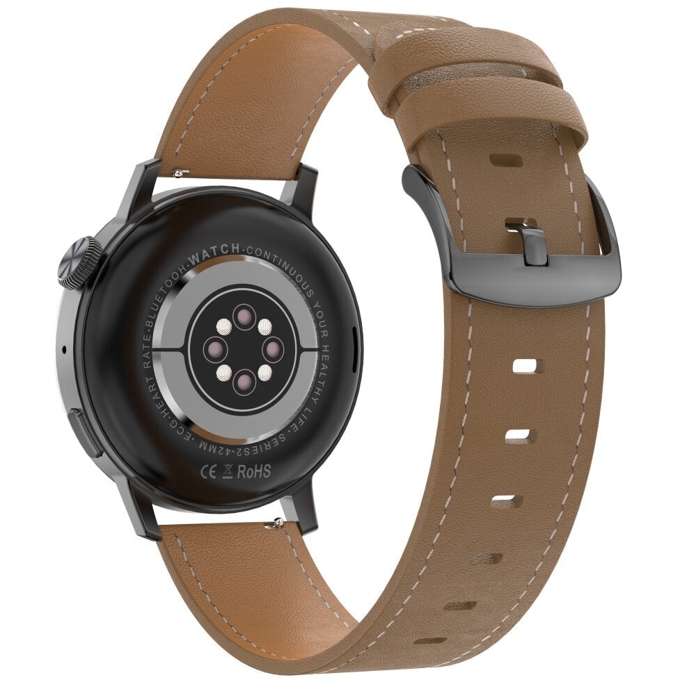 DT NO.1 DT3 Mini Black Leather цена и информация | Nutikellad (smartwatch) | kaup24.ee