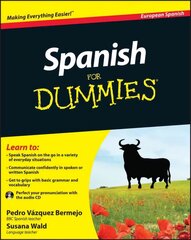 Spanish For Dummies цена и информация | Пособия по изучению иностранных языков | kaup24.ee