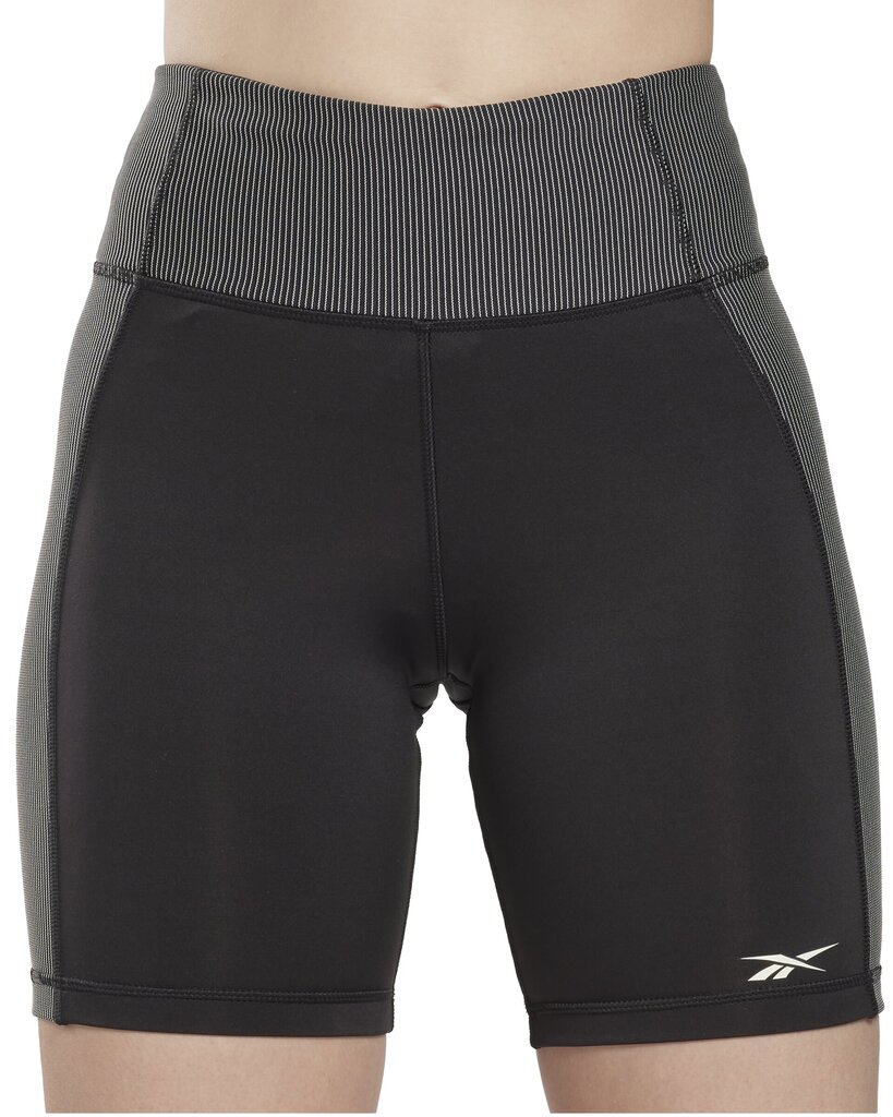 Naiste lühikesed püksid Reebok S Rib Legging Short Black HI6221 HI6221/M цена и информация | Naiste spordiriided | kaup24.ee