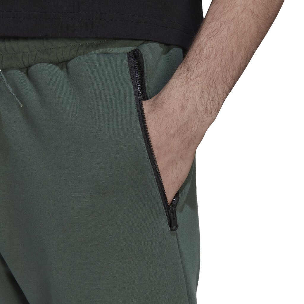 Meeste püksid Adidas M Fi 3s Pant Green HK4560 HK4560/M hind ja info | Meeste spordiriided | kaup24.ee