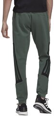 Мужские штаны Adidas M Fi 3s Pant HK4560 HK4560/M, зеленые цена и информация | Мужская спортивная одежда | kaup24.ee