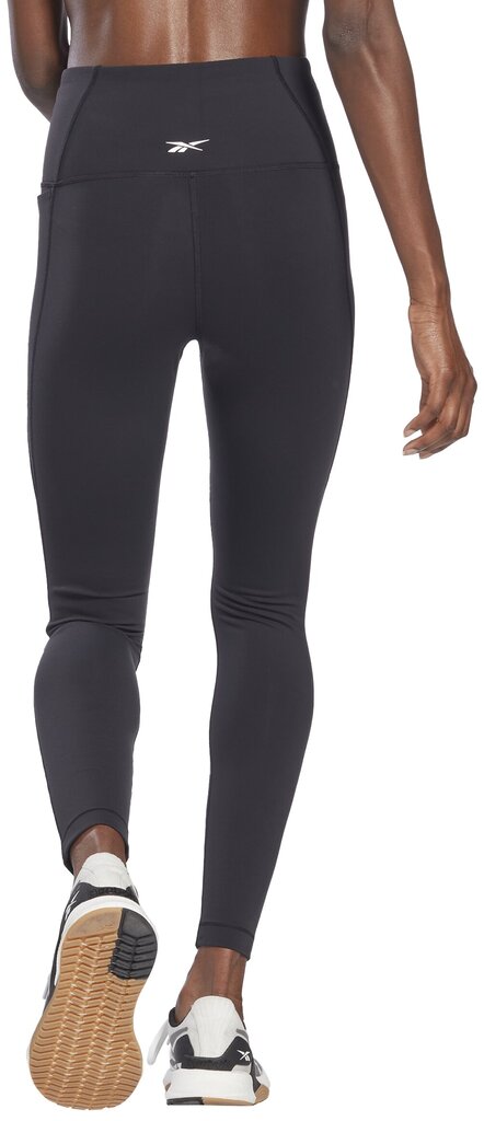 Naiste retuusid Reebok Ts Lux Hr Tight Black HB2027 HB2027/M hind ja info | Naiste spordiriided | kaup24.ee