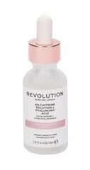 Niisutav silmaseerum Makeup Revolution London Scincare 5% Caffeine + Hyaluronic Acid, 30 ml hind ja info | Silmakreemid, seerumid | kaup24.ee
